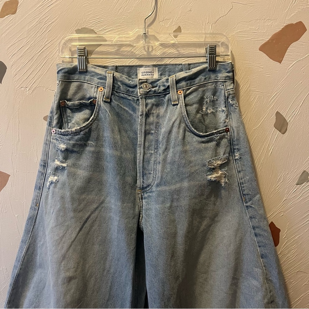 Citizens of Humanity High Rise Horseshoe Barrel Jeans size 27 - Picture 7 of 14